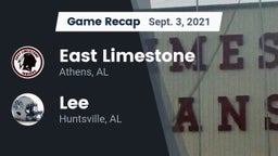 Recap: East Limestone  vs. Lee  2021