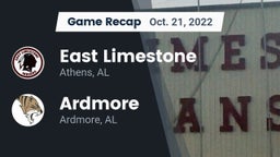 Recap: East Limestone  vs. Ardmore  2022