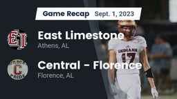 Recap: East Limestone  vs. Central  - Florence 2023
