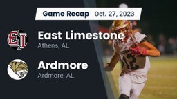 Recap: East Limestone  vs. Ardmore  2023