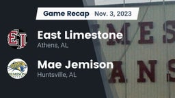 Recap: East Limestone  vs. Mae Jemison  2023