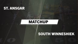 Matchup: St. Ansgar vs. South Winneshiek  2016