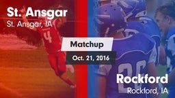 Matchup: St. Ansgar vs. Rockford  2016