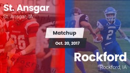 Matchup: St. Ansgar vs. Rockford  2017