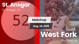 Matchup: St. Ansgar vs. West Fork  2018