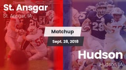 Matchup: St. Ansgar vs. Hudson  2018