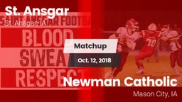 Matchup: St. Ansgar vs. Newman Catholic  2018
