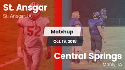 Matchup: St. Ansgar vs. Central Springs  2018