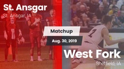 Matchup: St. Ansgar vs. West Fork  2019