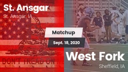 Matchup: St. Ansgar vs. West Fork  2020