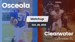 Matchup: Osceola vs. Clearwater  2016