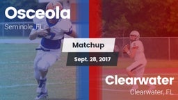 Matchup: Osceola vs. Clearwater  2017