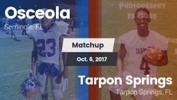 Matchup: Osceola vs. Tarpon Springs  2017