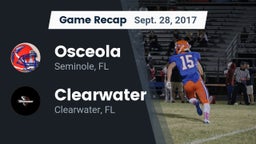 Recap: Osceola  vs. Clearwater  2017