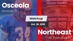Matchup: Osceola vs. Northeast  2018