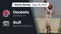 Recap: Osceola  vs. Gulf  2019