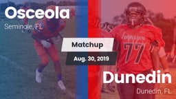 Matchup: Osceola vs. Dunedin  2019