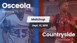Matchup: Osceola vs. Countryside  2019