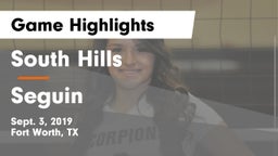 South Hills  vs Seguin  Game Highlights - Sept. 3, 2019