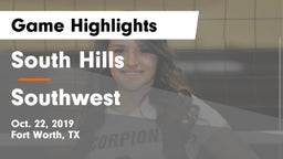 South Hills  vs Southwest  Game Highlights - Oct. 22, 2019