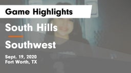 South Hills  vs Southwest  Game Highlights - Sept. 19, 2020