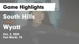 South Hills  vs Wyatt  Game Highlights - Oct. 2, 2020