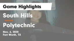 South Hills  vs Polytechnic  Game Highlights - Nov. 6, 2020