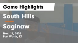 South Hills  vs Saginaw  Game Highlights - Nov. 16, 2020
