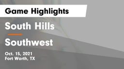 South Hills  vs Southwest  Game Highlights - Oct. 15, 2021