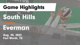 South Hills  vs Everman  Game Highlights - Aug. 20, 2022