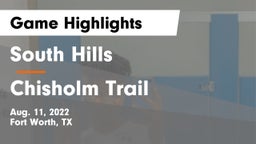 South Hills  vs Chisholm Trail  Game Highlights - Aug. 11, 2022