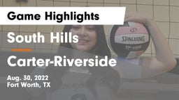 South Hills  vs Carter-Riverside  Game Highlights - Aug. 30, 2022