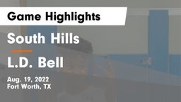 South Hills  vs L.D. Bell Game Highlights - Aug. 19, 2022