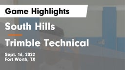 South Hills  vs Trimble Technical Game Highlights - Sept. 16, 2022