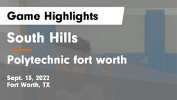 South Hills  vs Polytechnic fort worth Game Highlights - Sept. 13, 2022
