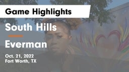 South Hills  vs Everman  Game Highlights - Oct. 21, 2022