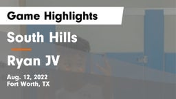 South Hills  vs Ryan JV Game Highlights - Aug. 12, 2022
