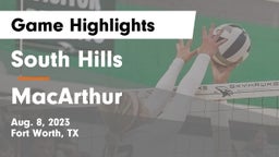 South Hills  vs MacArthur  Game Highlights - Aug. 8, 2023