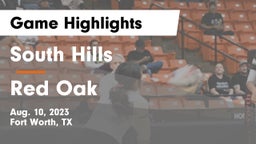 South Hills  vs Red Oak  Game Highlights - Aug. 10, 2023
