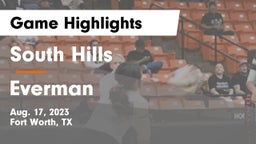 South Hills  vs Everman  Game Highlights - Aug. 17, 2023