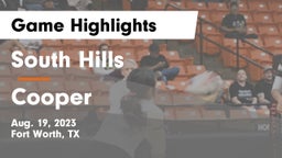 South Hills  vs Cooper  Game Highlights - Aug. 19, 2023