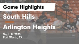 South Hills  vs Arlington Heights  Game Highlights - Sept. 8, 2023