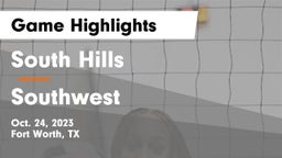 South Hills  vs Southwest  Game Highlights - Oct. 24, 2023