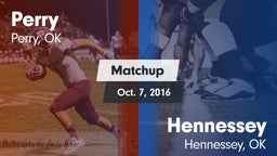 Matchup: Perry vs. Hennessey  2016