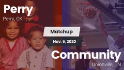 Matchup: Perry vs. Community  2020