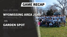 Recap: Wyomissing Area JSHS vs. Garden Spot  2016