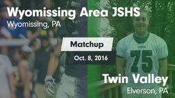 Matchup: Wyomissing vs. Twin Valley  2016