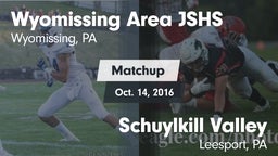Matchup: Wyomissing vs. Schuylkill Valley  2016
