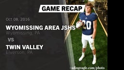 Recap: Wyomissing Area JSHS vs. Twin Valley  2016