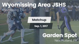 Matchup: Wyomissing vs. Garden Spot  2017